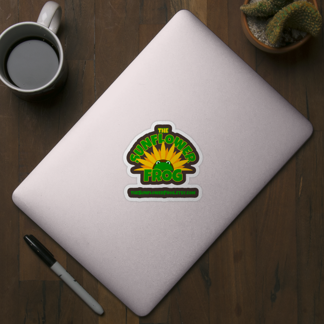 The Sunflower Frog by DavidWhaleDesigns